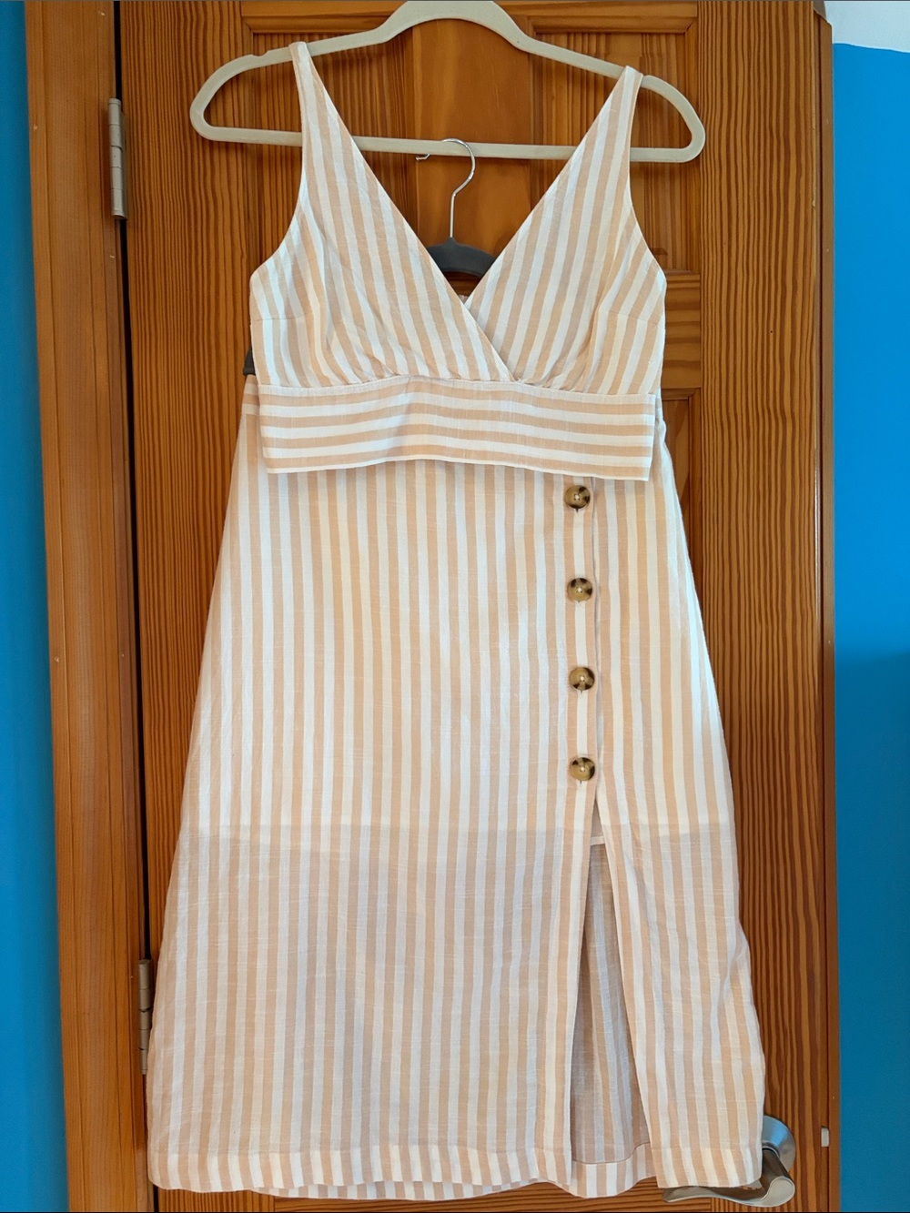 Abercrombie and Fitch linen midi skirt and top set